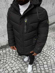 Kurtka zimowa męska czarna OZONEE JS/22M55/392