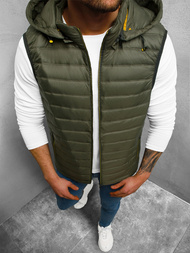 Безрукавка чоловіча Зелена OZONEE N/7108/3