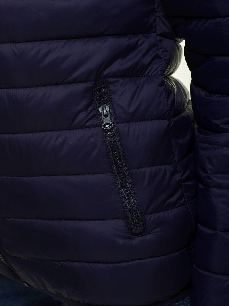 Kurtka przejściowa damska ciemno-granatowa OZONEE JS/M23036/224