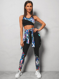 Жіночий спортивний костюм з трьох частин Кольоровий OZONEE O/MS02Z