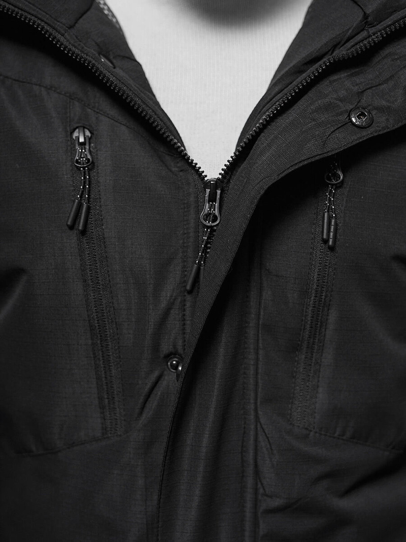 Kurtka męska zimowa czarna OZONEE JS/22M321/392