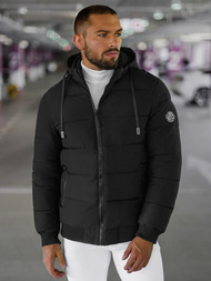 Куртка зимова чоловіча чорна OZONEE JS/31M5023/392Z