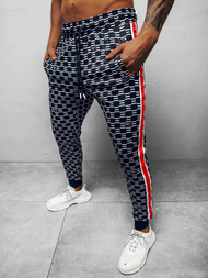 Spodnie dresowe męskie ciemno-granatowe b/2170