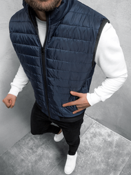 Безрукавка чоловіча Темно-Синя OZONEE JS/MY77