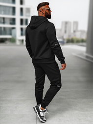 Спортивний костюм чоловічій чорний OZONEE O/LN11887