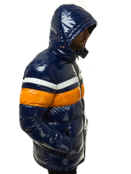 Kurtka zimowa męska pikowana granatowa OZONEE N/6463