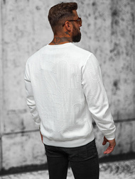 Bluza męska biała OZONEE JS/3B576