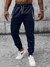 Штани спортивні чоловічі tемно-cинi OZONEE JS/8K165