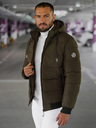 Kurtka zimowa męska brązowa OZONEE JS/31M5023/84Z