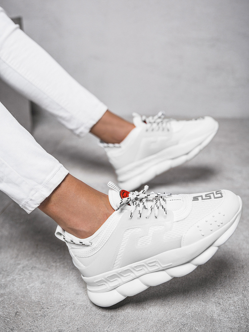 Sneakersy damskie białe OZONEE G/2021