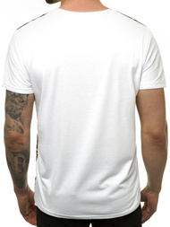 T-Shirt męski biały OZONEE JS/KS2083