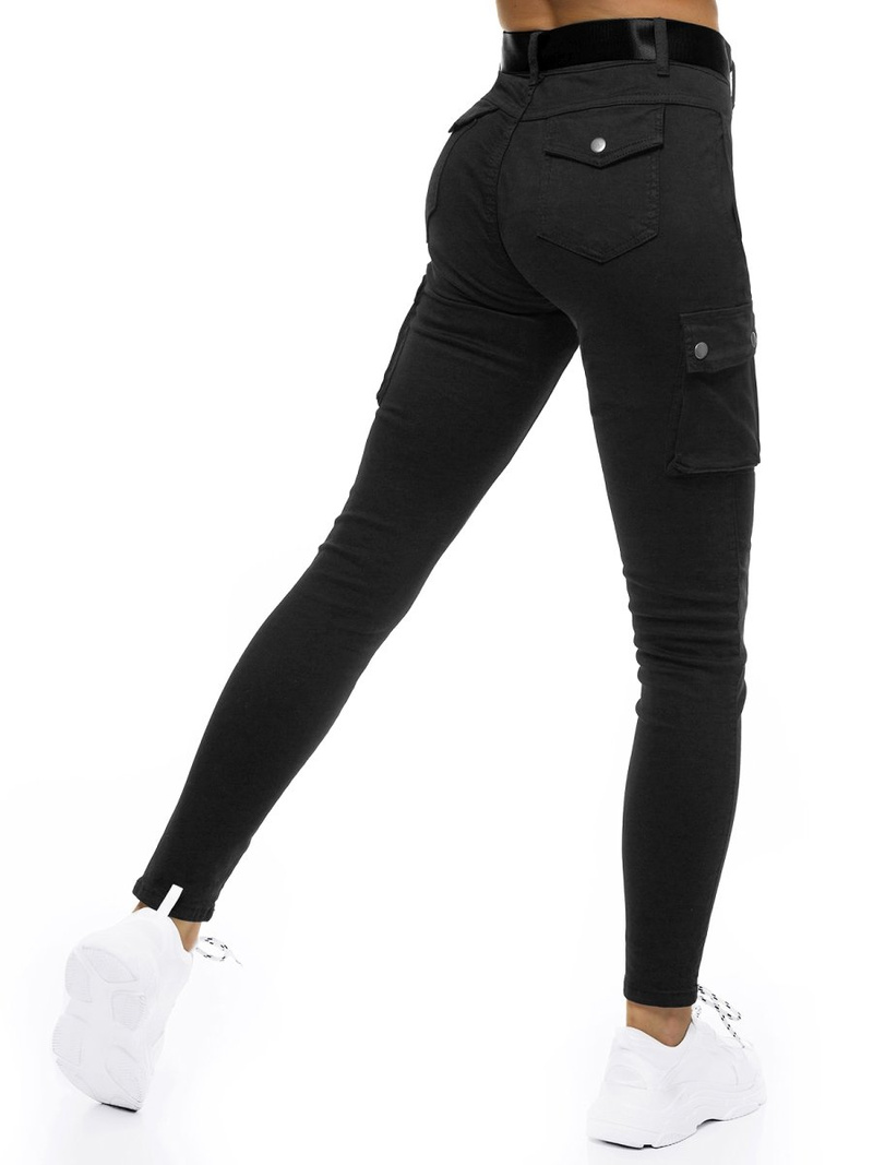 Штани Жіночі джоггери Чорнi OZONEE O/LC518/1