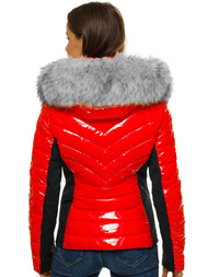 Куртка жіноча Червона OZONEE O/DK059/4