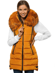 Стьобаний жіночий жилет Гiрчична OZONEE O/M205/87