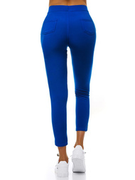 Legginsy damskie niebieskie OZONEE JS/1040/B9