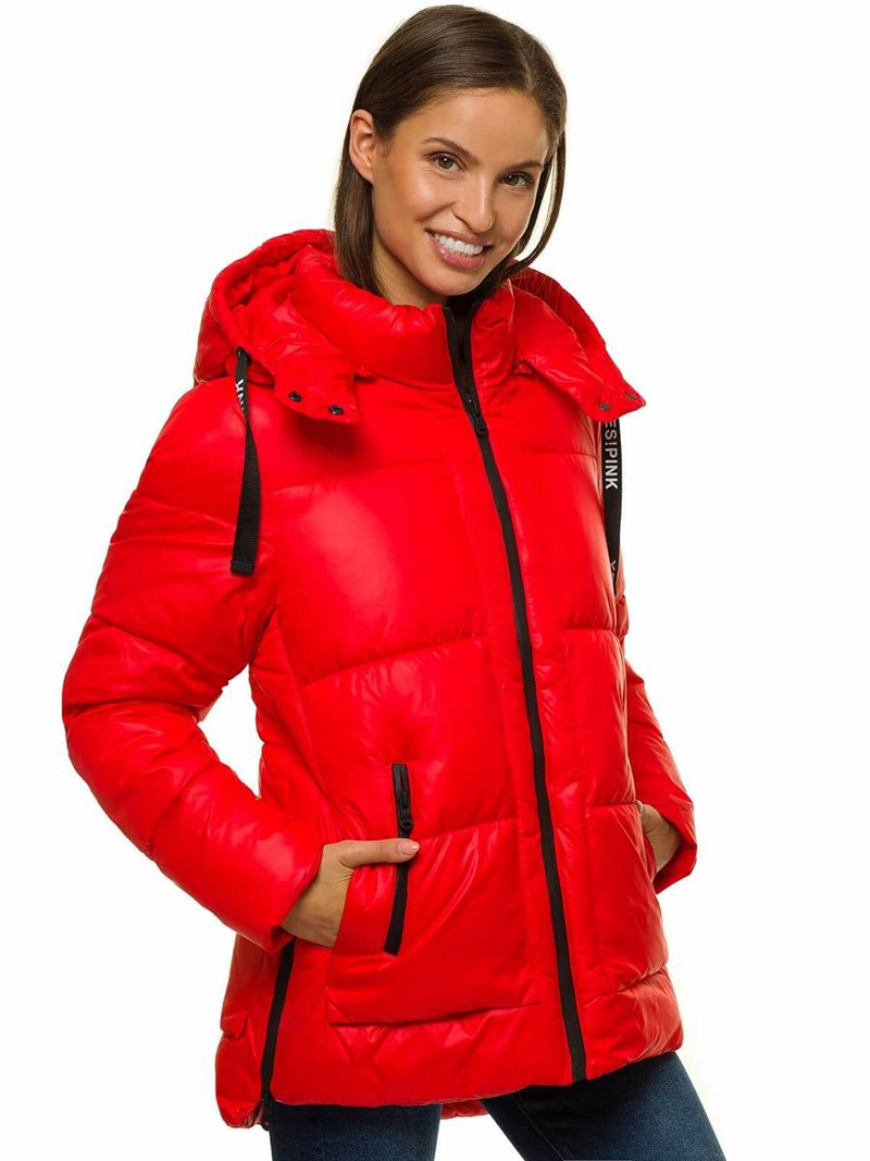 Куртка жіноча Червона OZONEE O/M1552/4