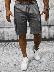 Шорти чоловічі Графітові OZONEE JS/8K278