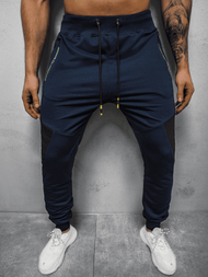 Spodnie dresowe męskie granatowe OZONEE JS/68K10226