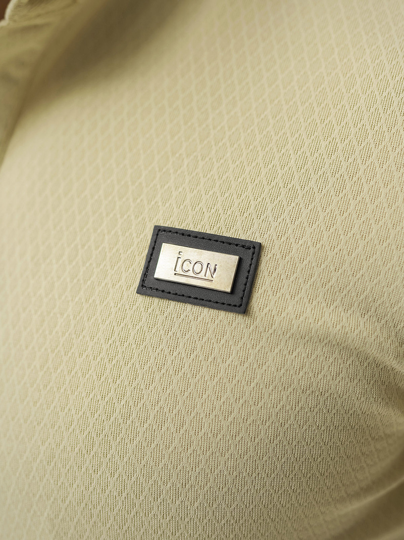 Футболка Поло Чоловіча Бежева OZONEE O/YN2/577