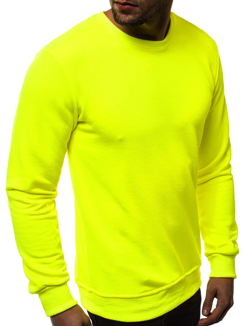 Bluza męska żółta-neonowa OZONEE MACH/3122