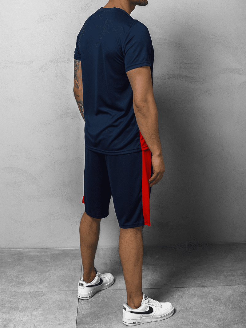 Спортивна костюм чоловічій Темно-Синi OZONEE JS/68C10163