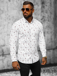 Koszula męska biała OZONEE O/V67