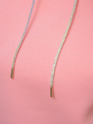 Bluza z kapturem damska jasno-różowa OZONEE O/12102