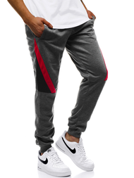 Штани спортивні чоловічі Темно-сірі OZONEE JS/JZ11018