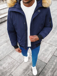 Куртка чоловіча Темно-Синя OZONEE JS/M2019/215