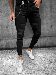 Чоловічі джинси Чорнi OZONEE O/241SP