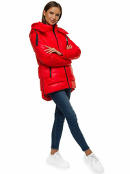 Куртка жіноча Червона OZONEE O/M1552/4