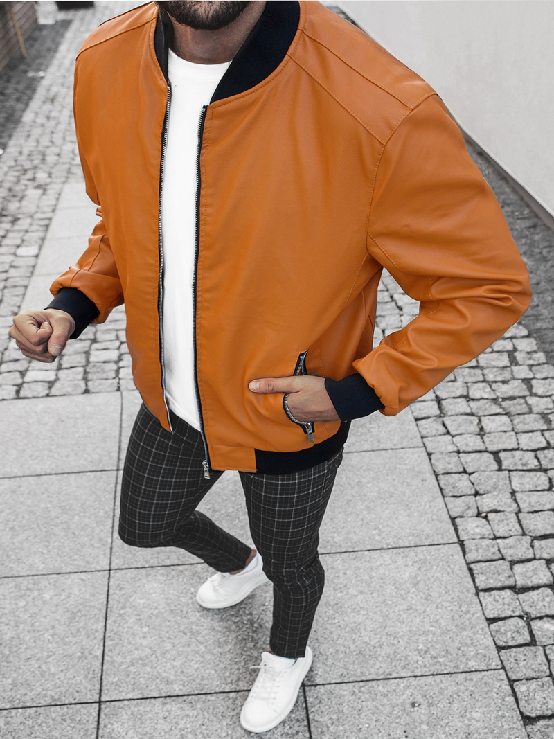 Куртка чоловіча Яскраво-Гiрчичний OZONEE JB/JP1147/5Z