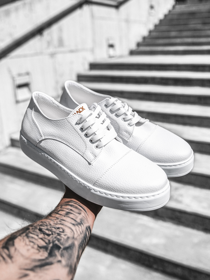 Sneakersy białe OZONEE O/KN050