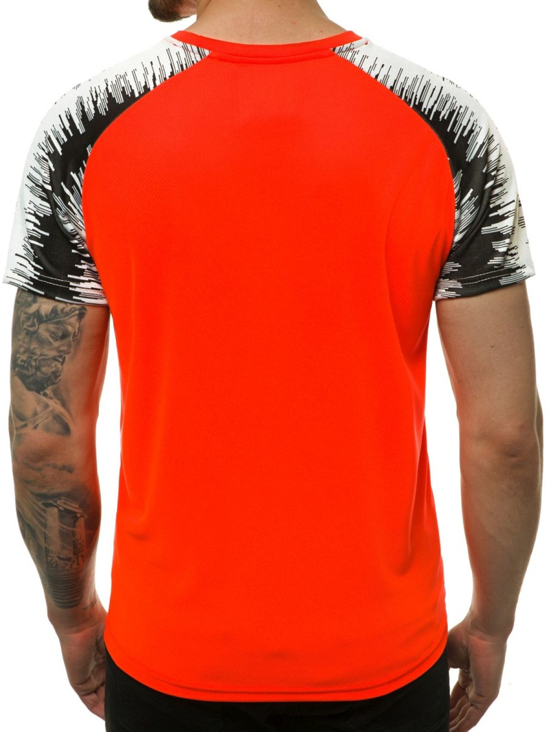 Футболка чоловіча Помаранчевi OZONEE JS/KS2061