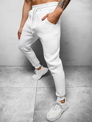 Spodnie dresowe męskie białe OZONEE O/12110Z