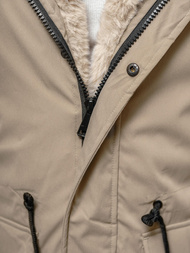 Kurtka zimowa męska beżowa OZONEE JS/22M317/62