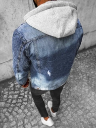 Чоловіча джинсова куртка Синя OZONEE NB/MJ505BZ