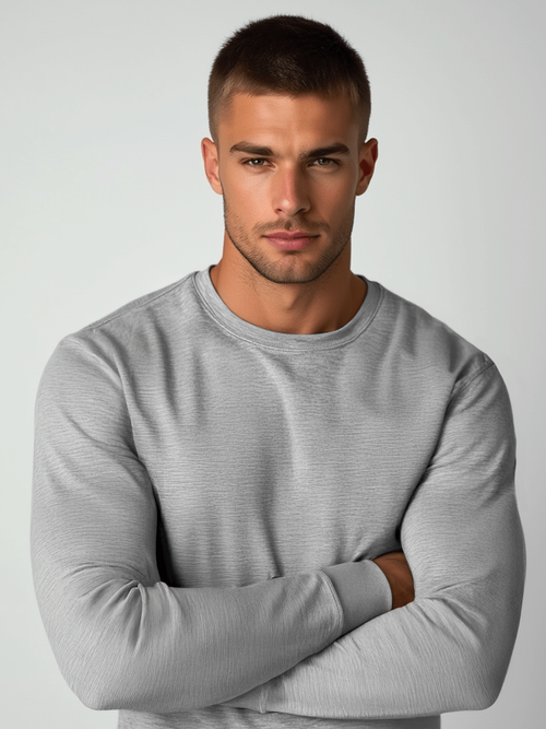 Bluza męska szara OZONEE JS/2001-10Z