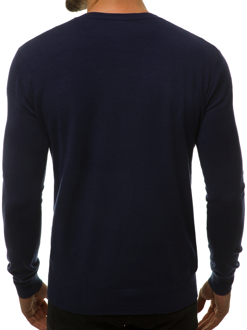 Sweter męski kardigan granatowy OZONEE TMK/YY06/16