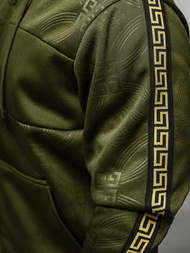 Komplet dresowy męski zielony OZONEE JS/3C555