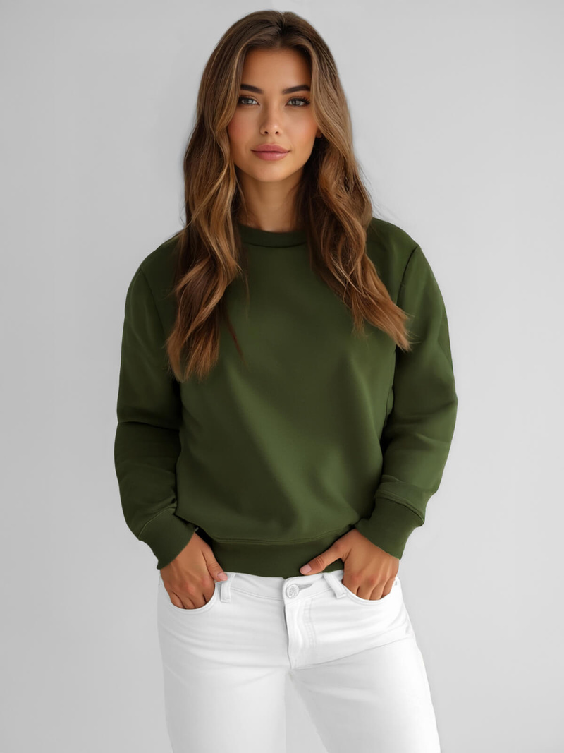 Bluza damska khaki OZONEE JS/W01