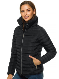 Куртка жіноча Чорна OZONEE JS/M23063/1