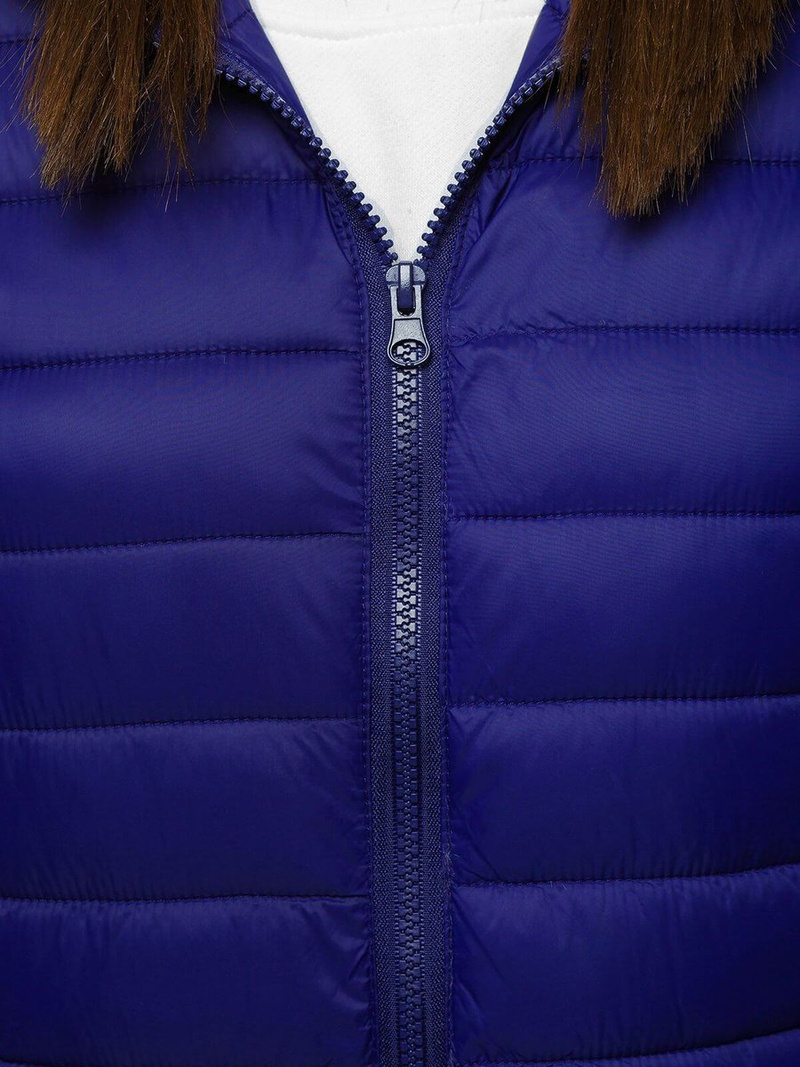 Kurtka przejściowa damska granatowa OZONEE JS/M23036/215