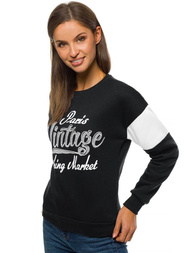 Bluza damska czarna OZONEE JS/B26004