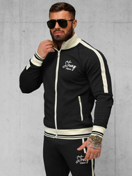 Спортивний костюм чоловічій чорний OZONEE O/FF5030AB