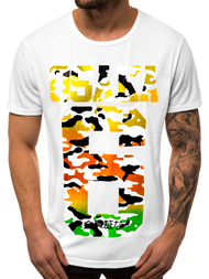 T-Shirt męski biały OZONEE JS/KS1958