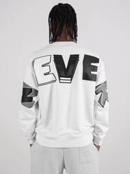 Bluza oversize biała OZONEE O/SWE23034Z