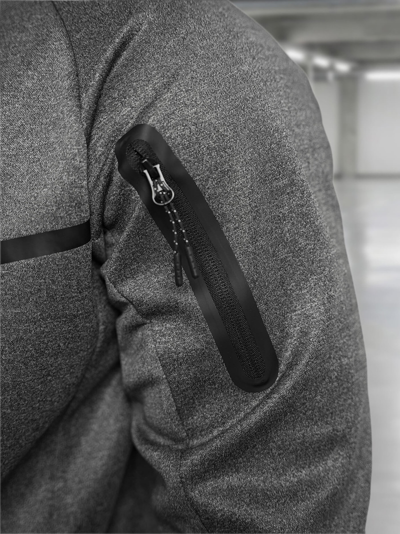 Komplet dresowy męski grafitowy OZONEE JS/8C1966/5