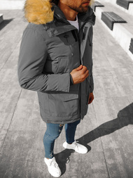 Куртка чоловіча Графітова OZONEE JB/JP1173/4Z