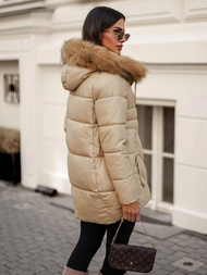 Куртка жіноча Бежева OZONEE JS/5M3257/62